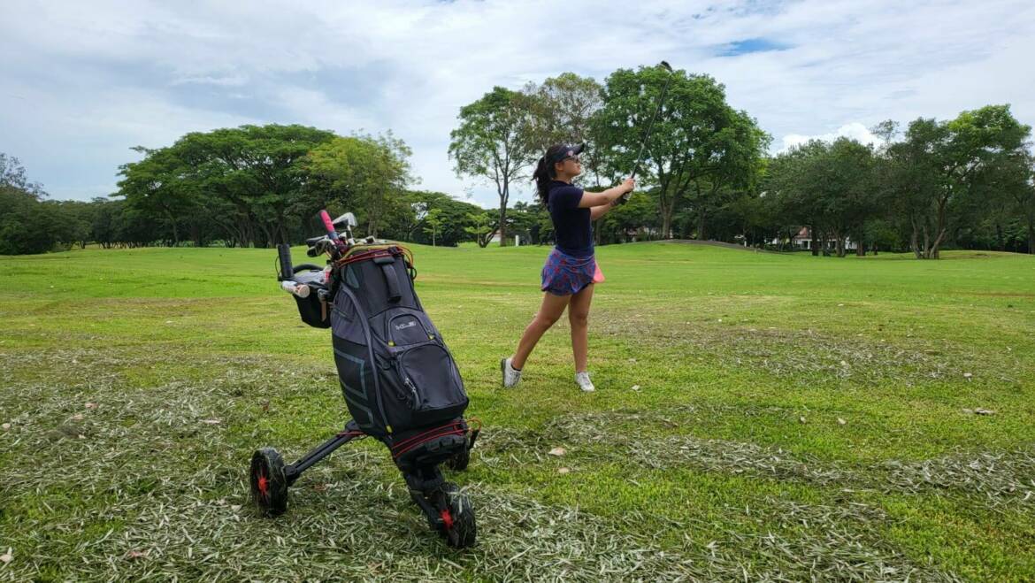 Sofía Salas: deportista que se apasionó por el Golf